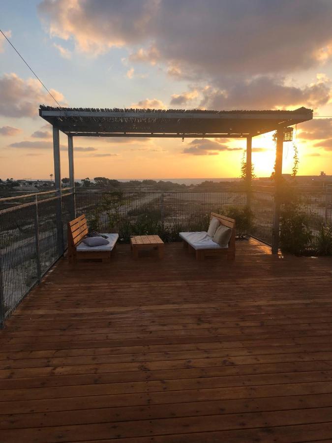 Atlit Rooftop Glamping Extérieur photo