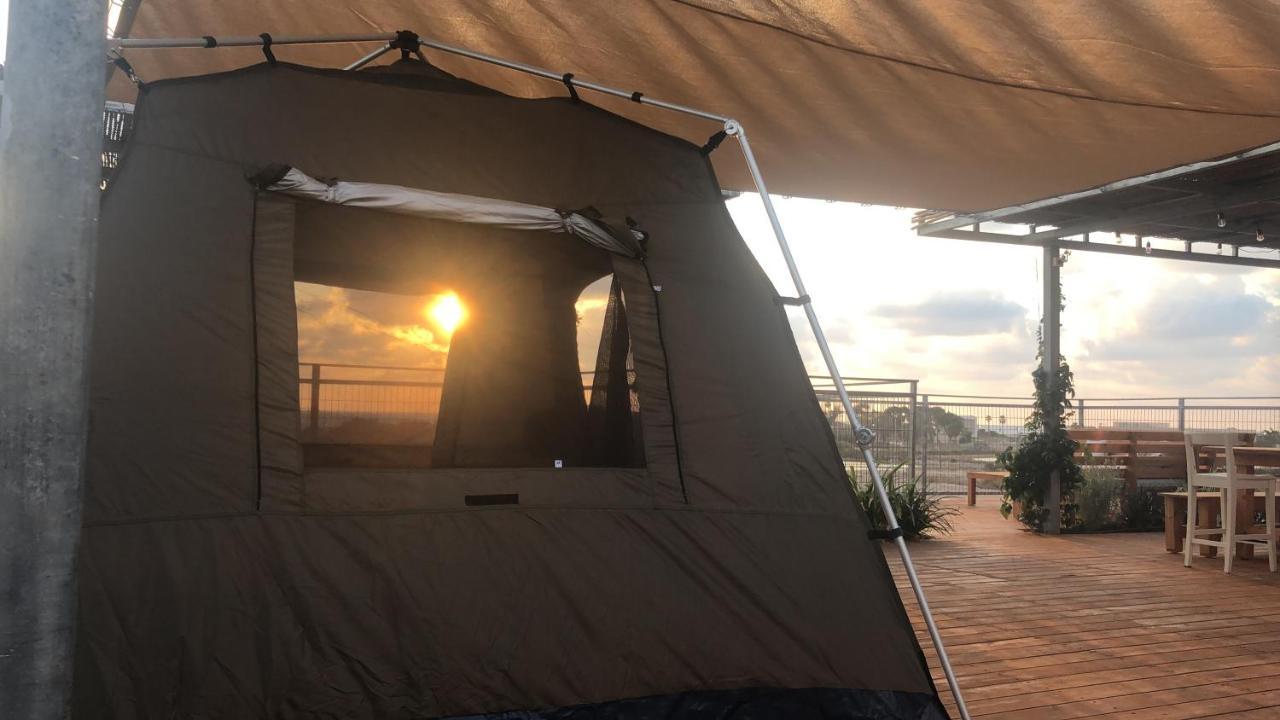 Atlit Rooftop Glamping Extérieur photo