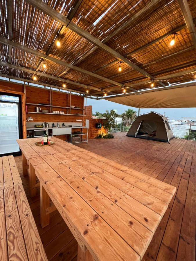 Atlit Rooftop Glamping Extérieur photo